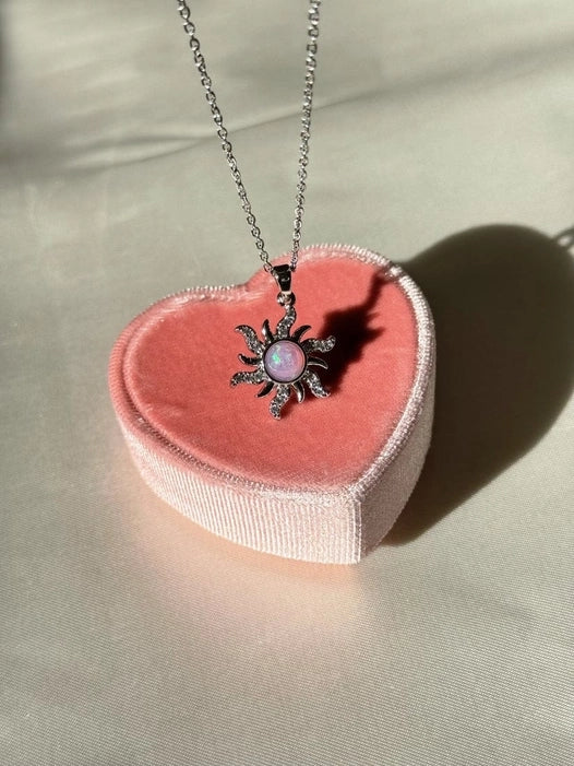 Rapunzel Silver Love Pendent