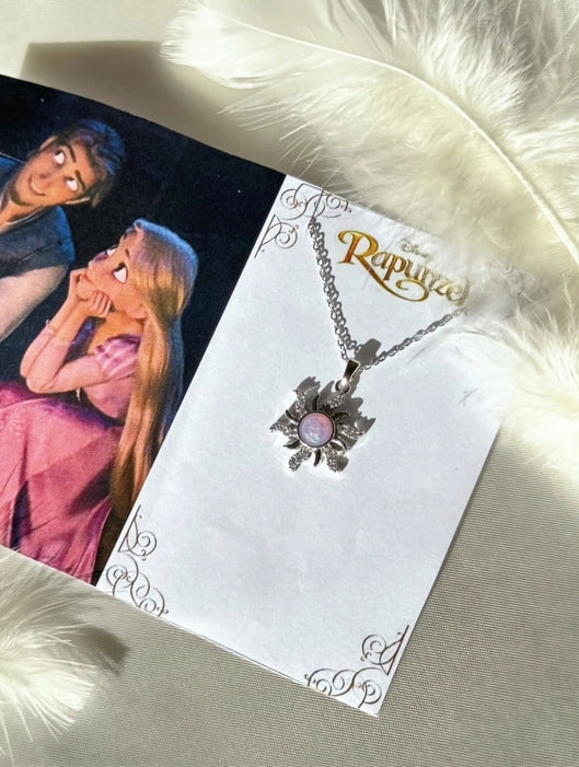 Rapunzel Silver Love Pendent