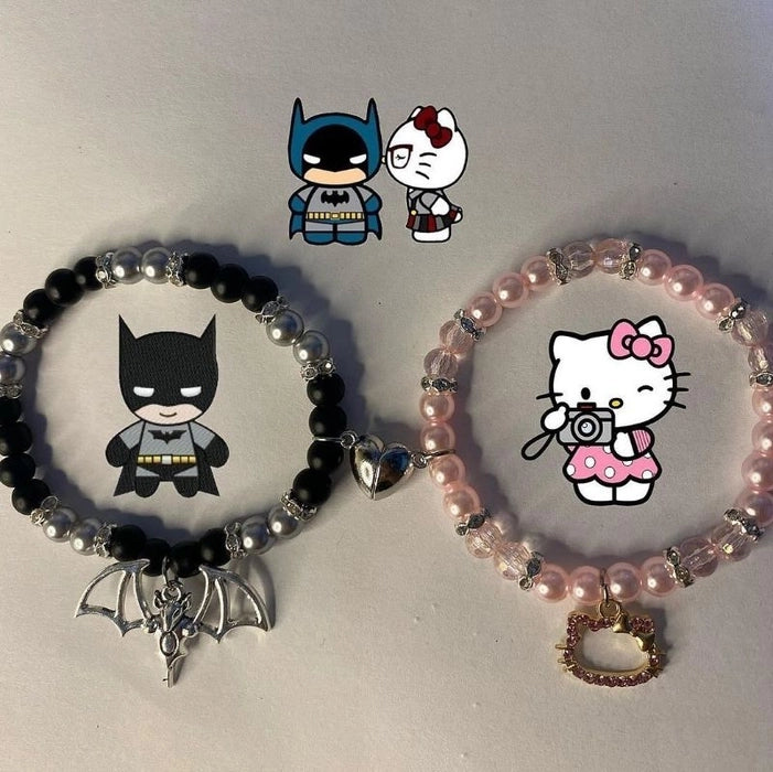 Batman x Hello Kitty Bracelets