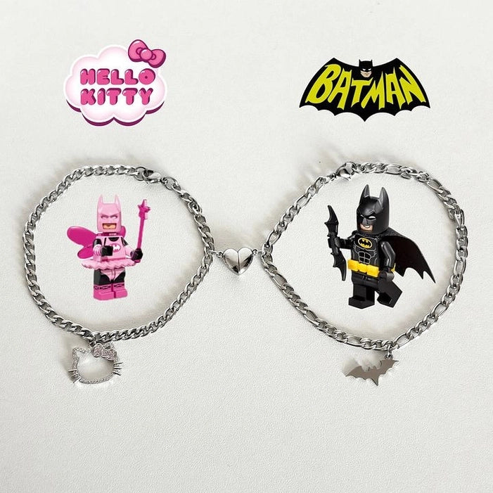 Batman X Hello Kitty Sterling Steel Chain