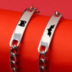 Batman x Catwoman Bracelet Pure Steel